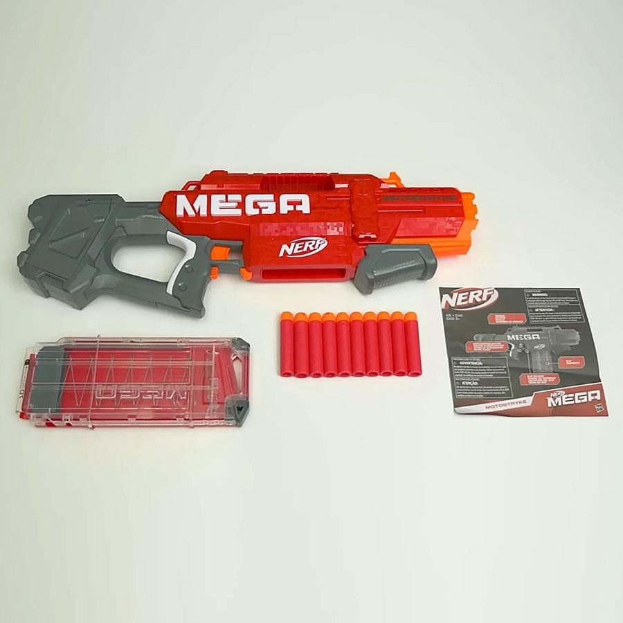 Бластер Nerf Mega Motostryke (E6473) - фото 3 Бластер Nerf Mega Motostryke (E6473) - фото 3