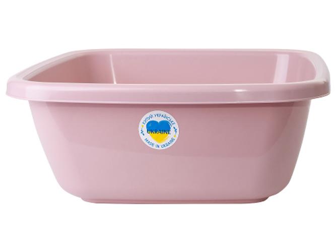 Таз квадратный 14 л 39х39х15 см Фрезия (MAN-38695) Таз квадратный 14 л 39х39х15 см Фрезия (MAN-38695)