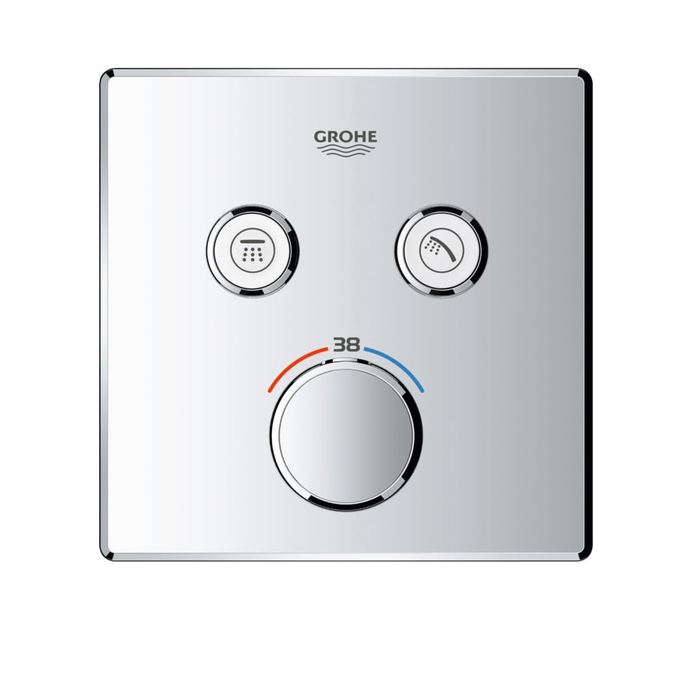 Термостат скрытого монтажа Grohe Grohtherm SmartControl на 2 потребителя (29124000)