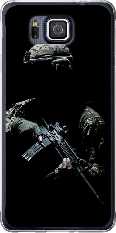 Чехол на Samsung Galaxy Alpha G850F Защитник v3 (5226u-65-42517)