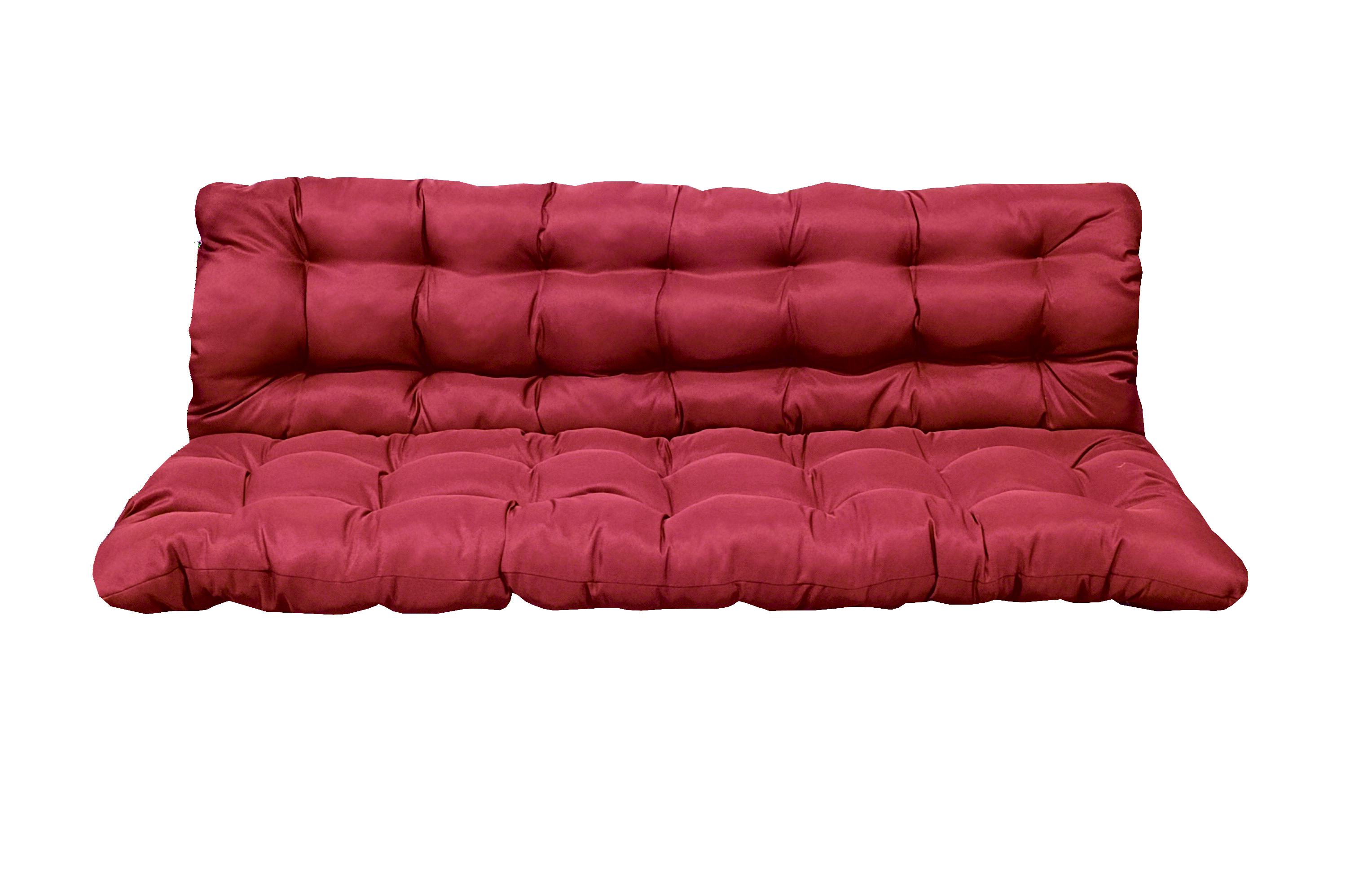 Матрас для качелей eGarden Soft 170x110x12 см Красный (5935) - фото 1