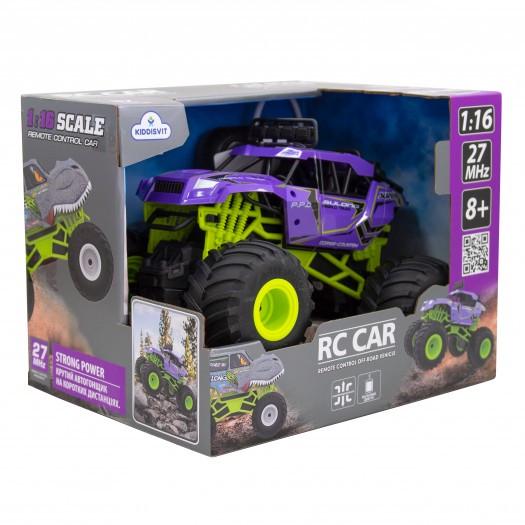 Автомобиль Bigfoot Off-road Violet 1:16 27 МГц с р/у (SL-358RHV-ks) - фото 6