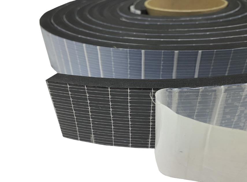 Лента уплотнительная самоклеящаяся EPDM 8x50 мм 15 м 130 кг/куб. м (30252444) - фото 5 Лента уплотнительная самоклеящаяся EPDM 8x50 мм 15 м 130 кг/куб. м (30252444) - фото 5