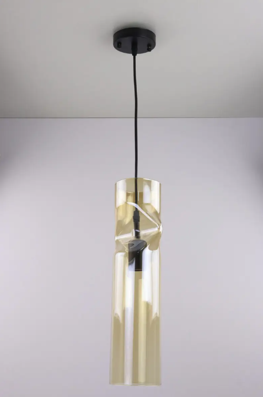 Люстра потолочная подвесная в стиле LOFT 11626/1 50х10х13 см Черный (NA005073)