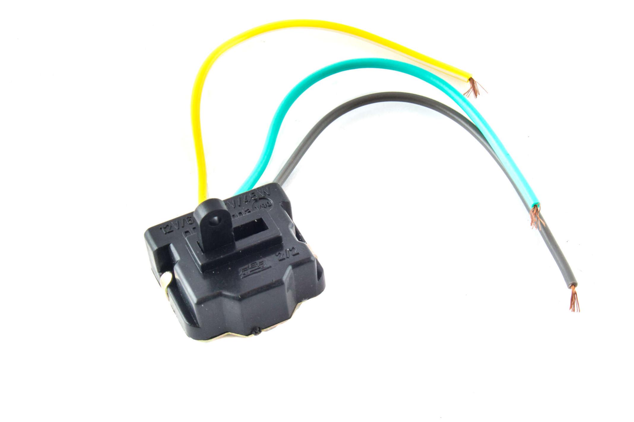 Кнопка руля EVO ближний/дальний свет для ЯВА 350 12V (K-5920)
