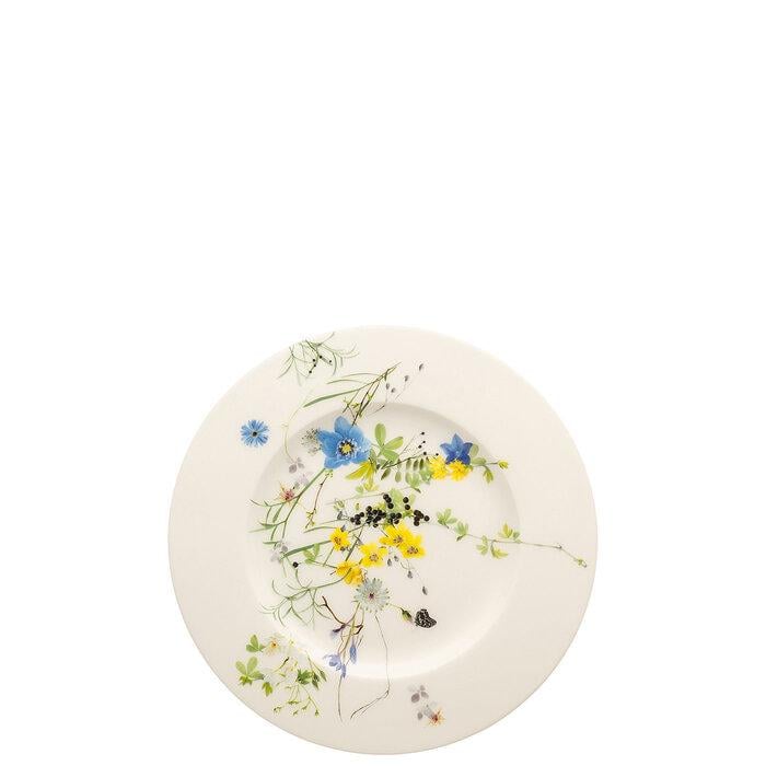 Тарелка для завтрака плоская Rosenthal Fleurs des Alpes Brillance 19 см