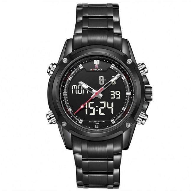 Мужские часы Naviforce 9050 Aero Black/Gray