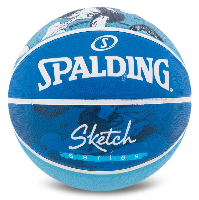 Баскетбольный мяч резиновый S-G SKETCH DRIBBLE 84448Y №7 Синий (29654940) Баскетбольный мяч резиновый S-G SKETCH DRIBBLE 84448Y №7 Синий (29654940)