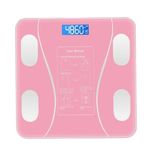 Весы напольные 17A Bluetooth Розовый (25815303)