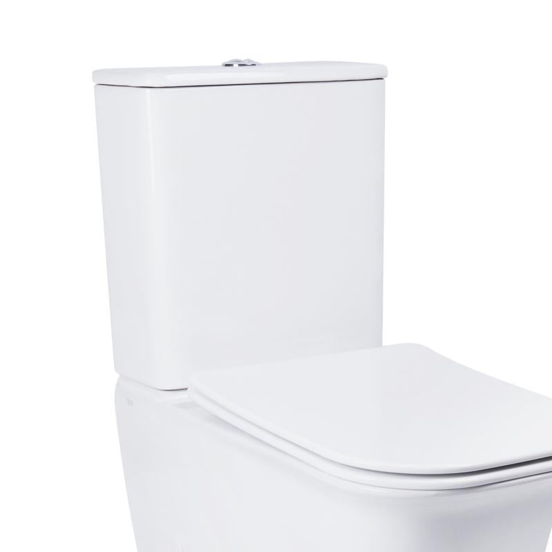 Бачок Qtap Nando QT12221222AW2 для напольного унитаза с нижним подводом (SD00049552)