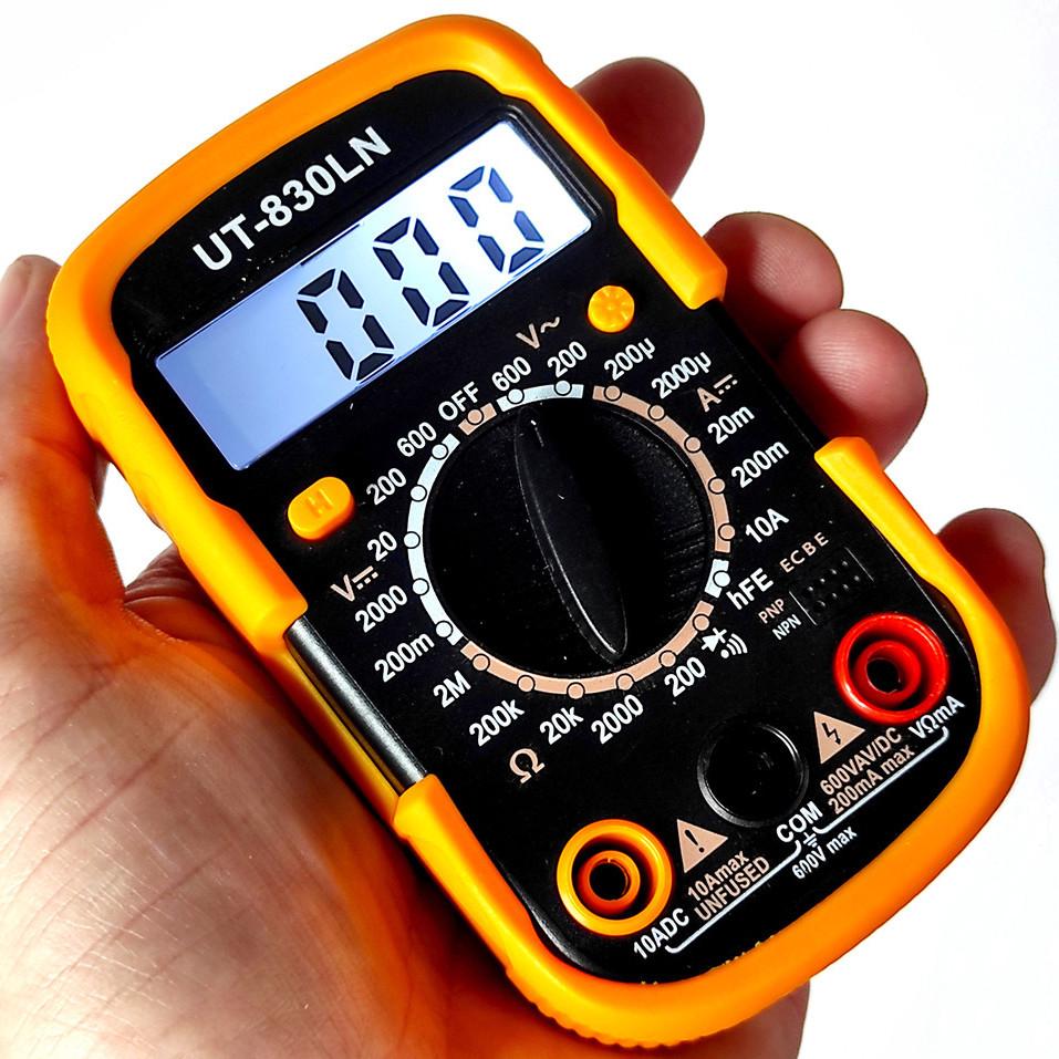 Мультиметр цифровой UT-830 LN универсальный (1022) - фото 2