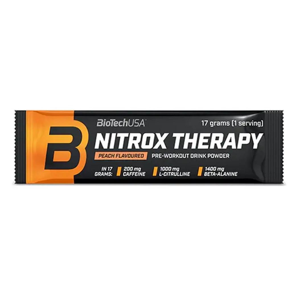 Предтренировочный комплекс BioTech USA Nitrox Therapy 17 г Персик (01492-05)