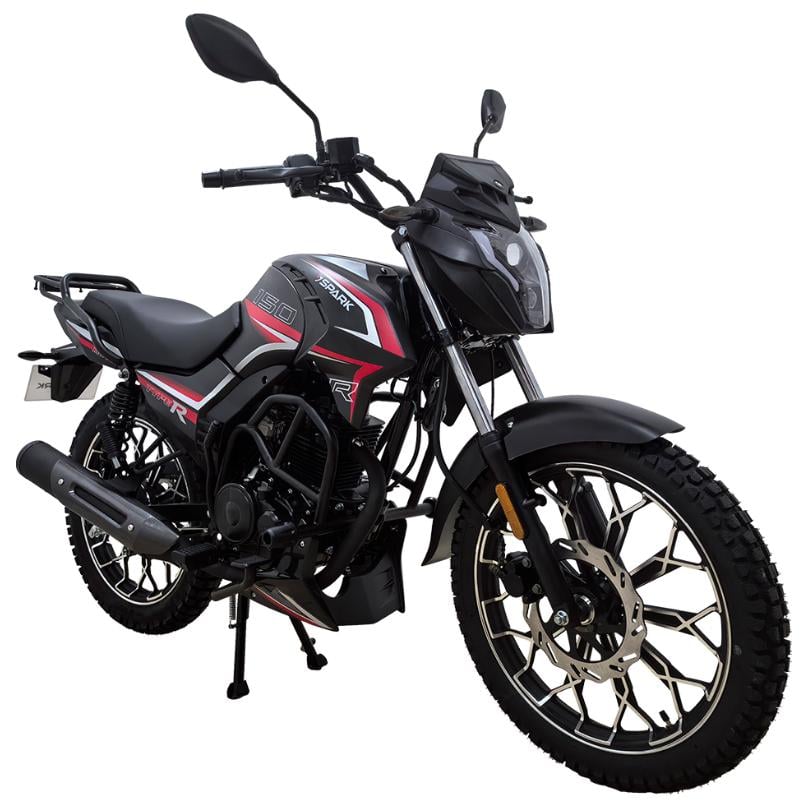 Мотоцикл Spark SP150R–12S Красный - фото 2