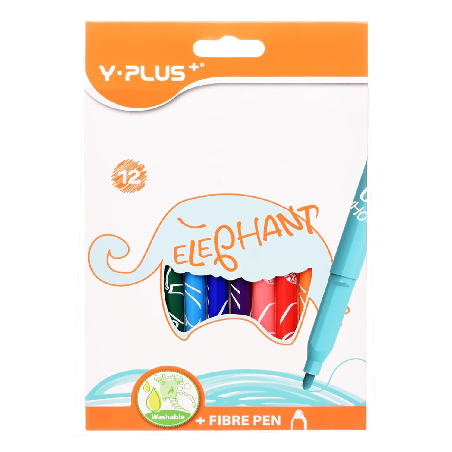 Фломастер ELEPHANT 6 кольорів