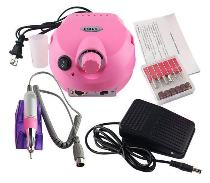 Фрезер для маникюра DM-202 30 Вт 30 000 оборотов Розовый (1789805309)