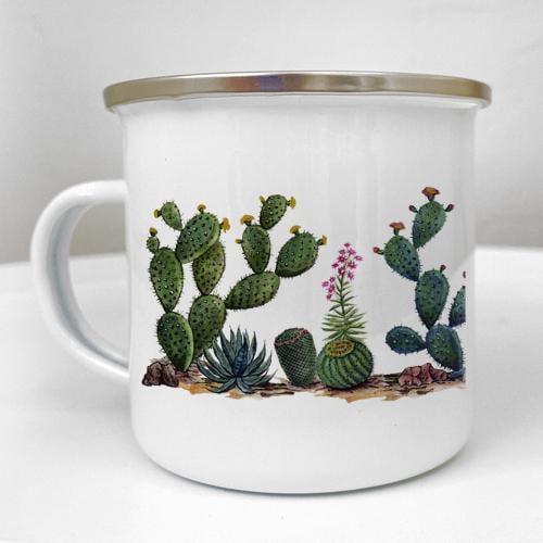 Кружка металлическая Camper Жара и кактусы 250 мл (KRM_23S124)