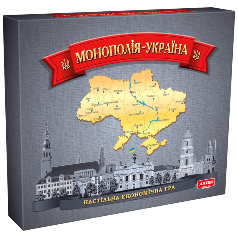 Настільна гра "Монополія Україна" 0734ATS українською (31915040)