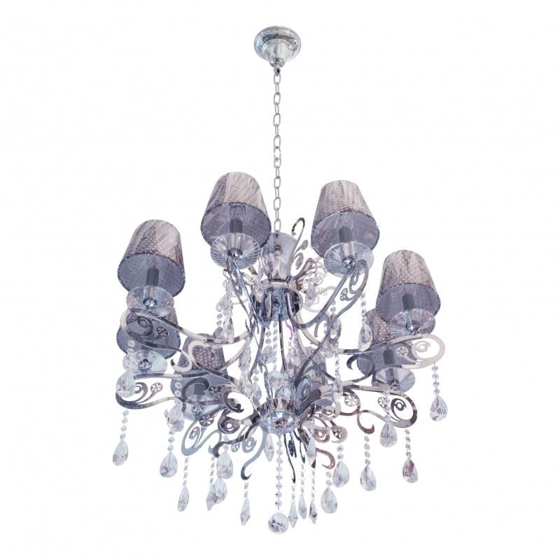 Люстра подвесная прованс Brille BR-01 178/8 с абажуром