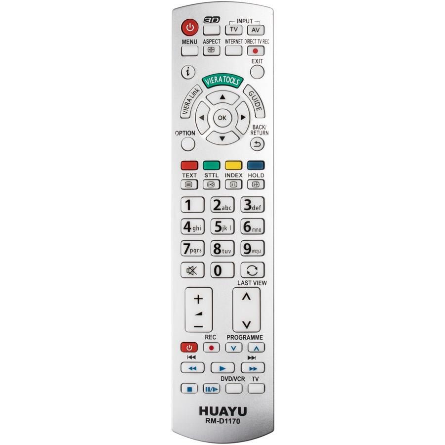 Пульт для телевизора Huayu для Panasonic RM-D1170 (3918)