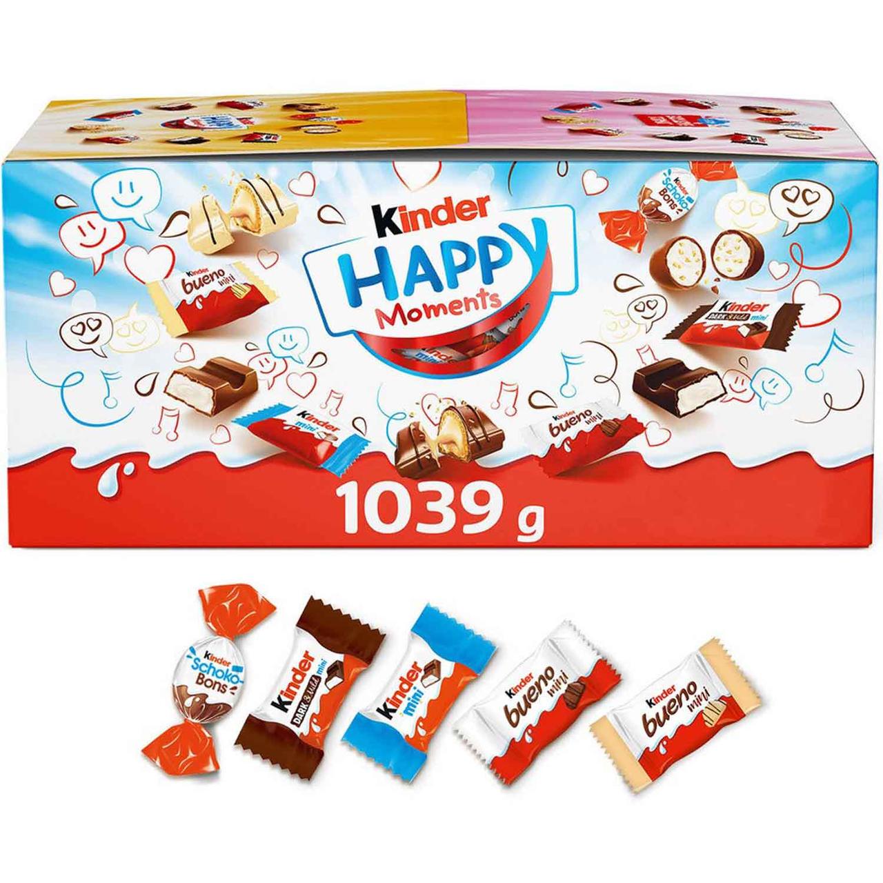 Шоколадний набір Kinder Happy Moments 1039 г (2215272653)