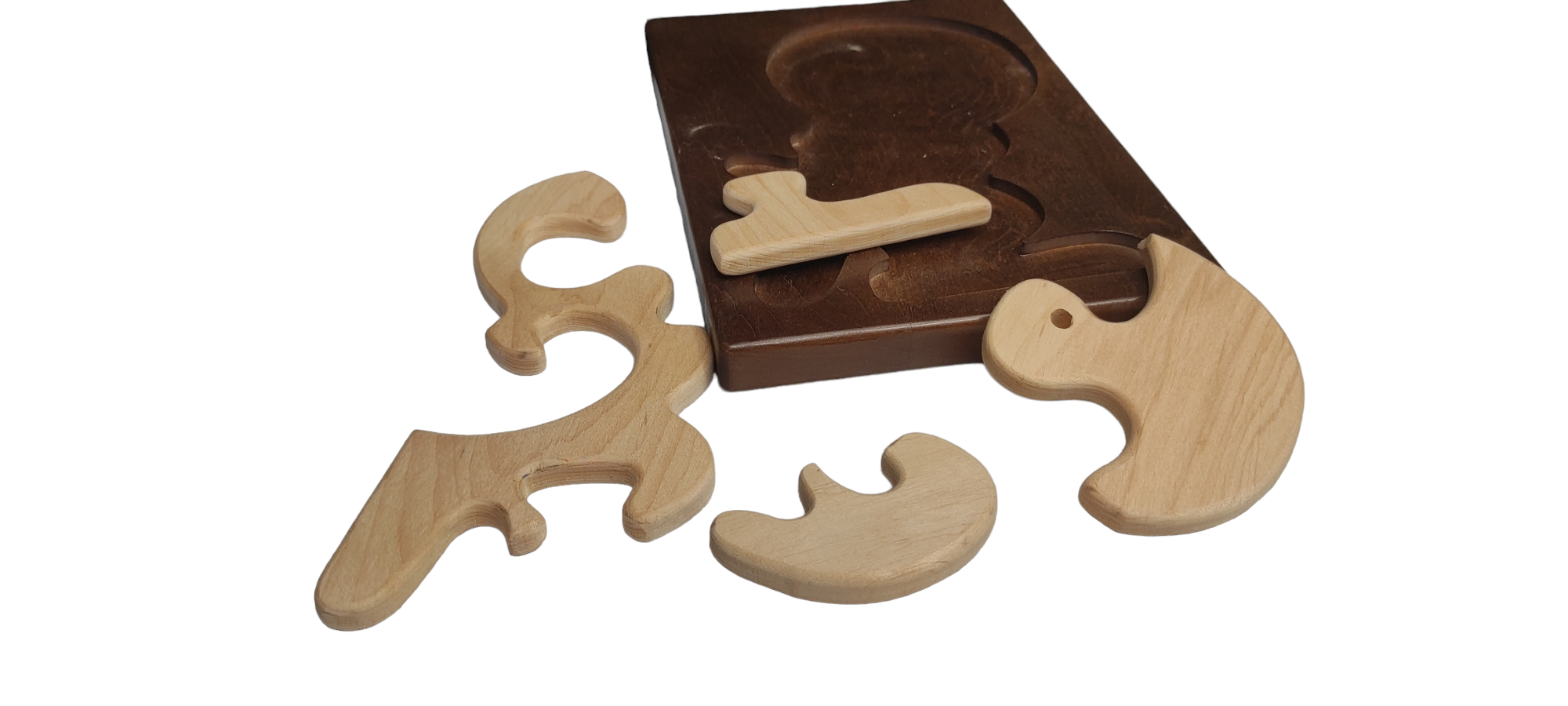 Пазл из дерева Папугайчик с планшеткой (NAS0010) - фото 5 Пазл из дерева Папугайчик с планшеткой (NAS0010) - фото 5