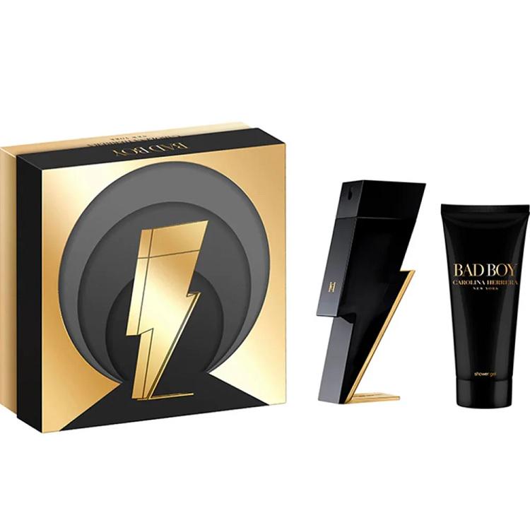 Туалетная вода для мужчин Carolina Herrera Bad Boy 100 мл с гелем для душа 100 мл (372567)