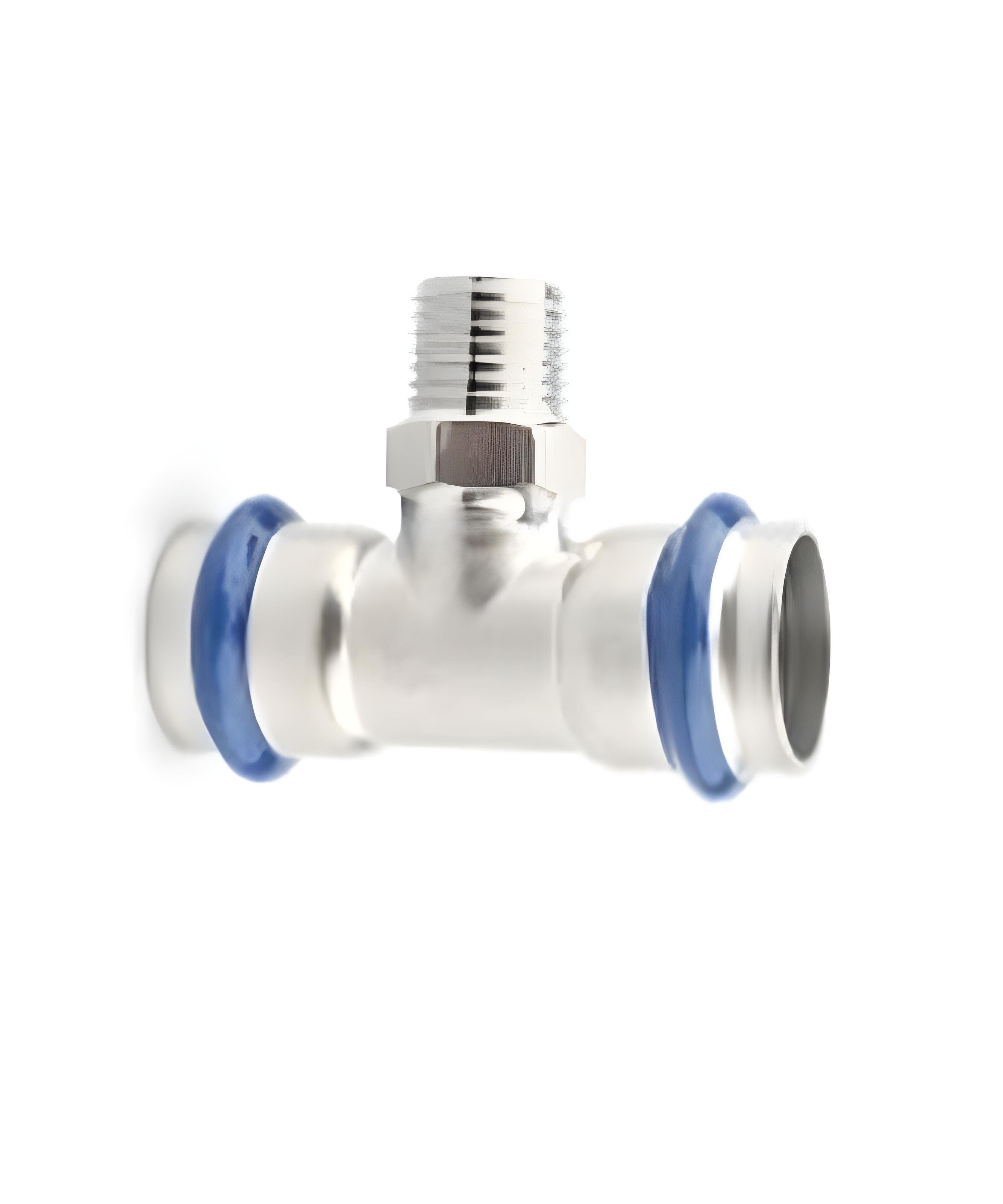 Трійник ASG INOX тип V Press Steel ЗЗ ⌀ 35 мм x 3/4" (SW-101160) Трійник ASG INOX тип V Press Steel ЗЗ ⌀ 35 мм x 3/4" (SW-101160)