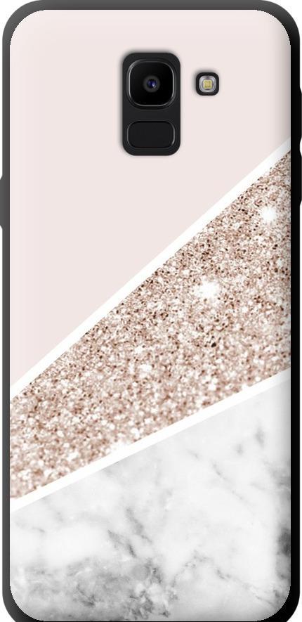 Чехол на Samsung Galaxy J6 2018 Пастельный мрамор (4342b-1486-42517)