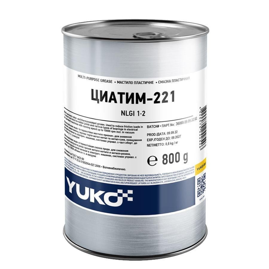 Смазка YUKO ЦИАТИМ-221 1 л (01357)