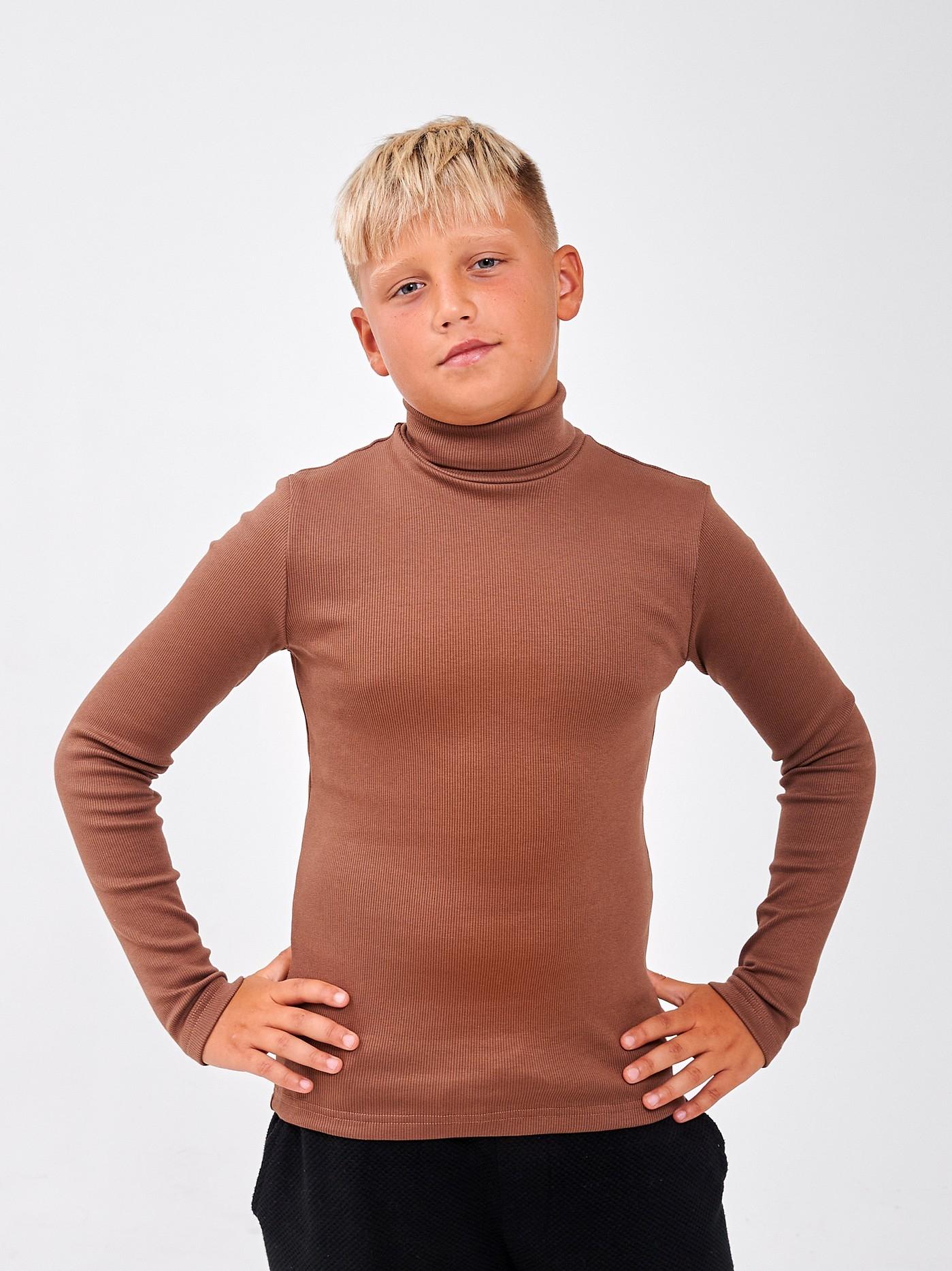 Гольф для мальчика Smil 140 см Коричневый (114028)