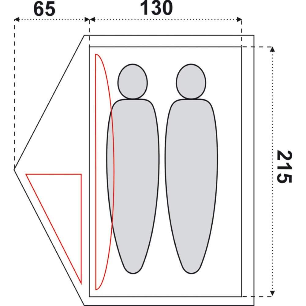 Намет Fjord Nansen Lima 2 (FN-7663) - фото 2 Намет Fjord Nansen Lima 2 (FN-7663) - фото 2