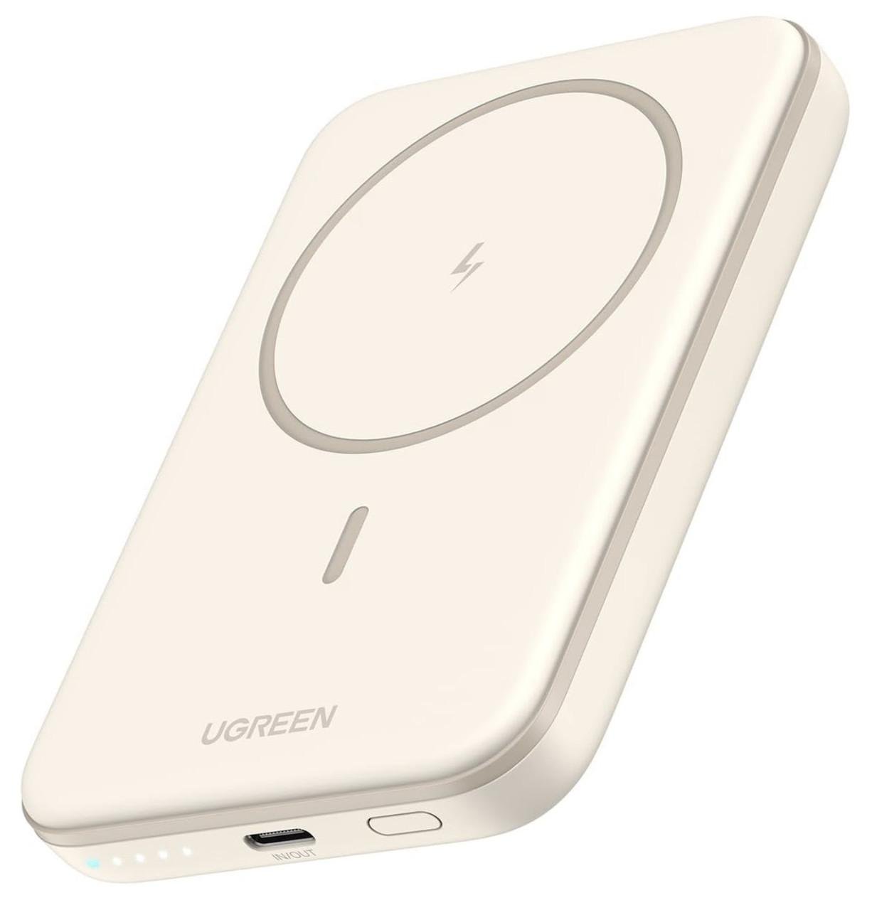 Повербанк UGREEN MagSafe 5000 mAh 15W White (2093700399)