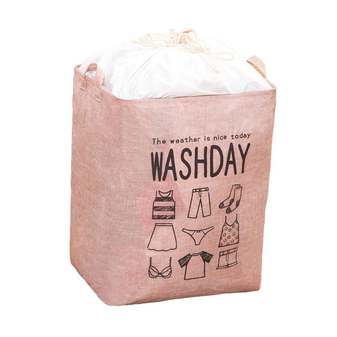 Органайзер-мешок для белья и одежды 41х30х52 см Розовый (ОДМ-111-1)