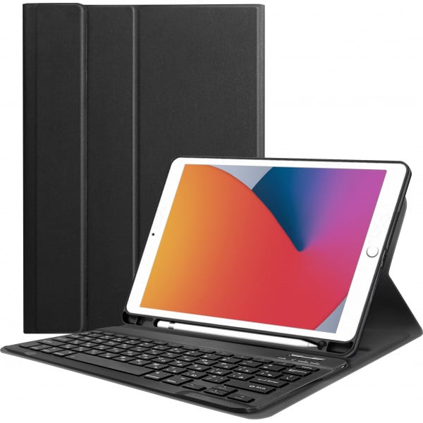 Airon Чохол Premium для iPad 10.2 "2019/2020 7 / 8th Gen та Air 3 з Bluetooth клавіатурою Black (4821784622496)