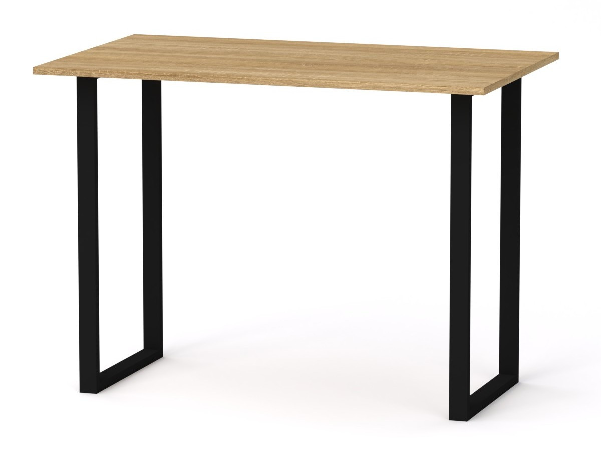 Стол письменный Компанит Лофт 1 100х60х72,8 см Дуб сонома (61851c2ebf788663f50d8676)