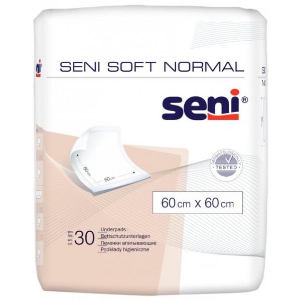 Пелюшки для немовлят Seni Soft Normal 60х60 см 30 шт. (692568)