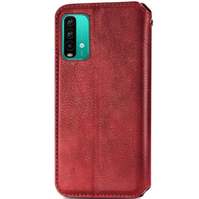Чехол-книжка кожаный GETMAN Cubic (PU) для Xiaomi Redmi Note 9 Красный (159784) - фото 3 Чехол-книжка кожаный GETMAN Cubic (PU) для Xiaomi Redmi Note 9 Красный (159784) - фото 3