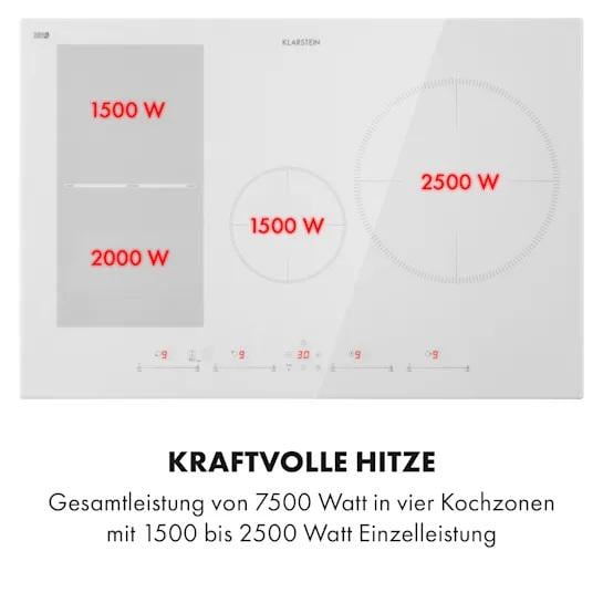 Варочная поверхность индукционная KLARSTEIN Delicatessa 77 4 зоны (10035199) - фото 9 Варочная поверхность индукционная KLARSTEIN Delicatessa 77 4 зоны (10035199) - фото 9