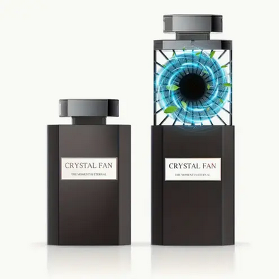 Вентилятор ручной аккумуляторный в форме духов USB Crystal Fan (XFSB01)