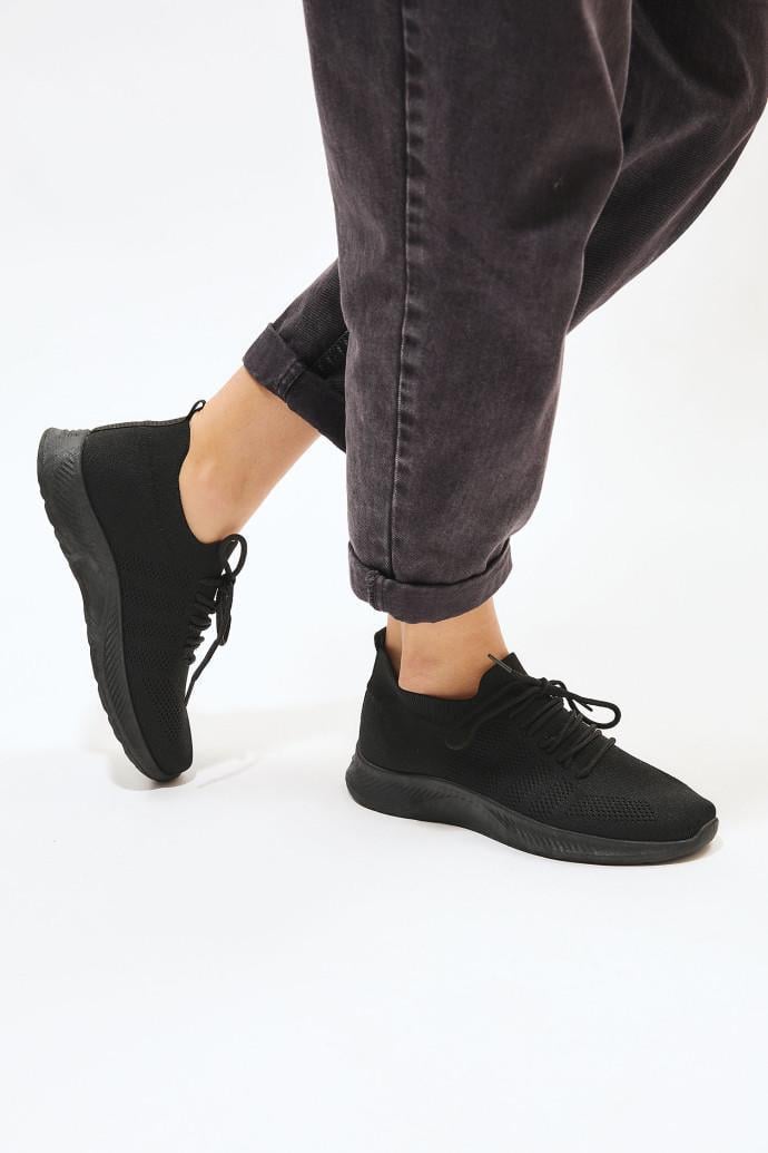 Кроссовки женские демисезонные ALLSY р. 37 Черный (197449)