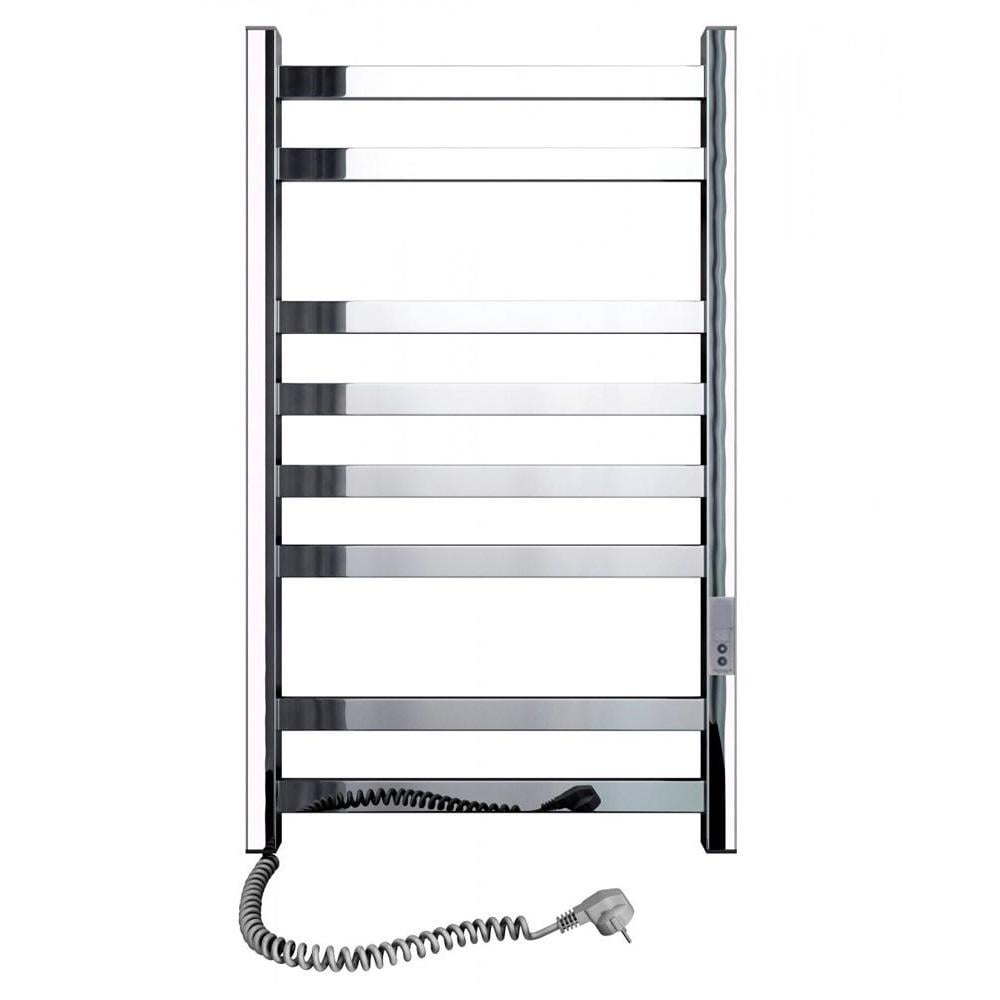 Полотенцесушитель электрический SANTAN лестница Авангард 480х800 нержавеющая сталь левосторонний digital таймер (115923)