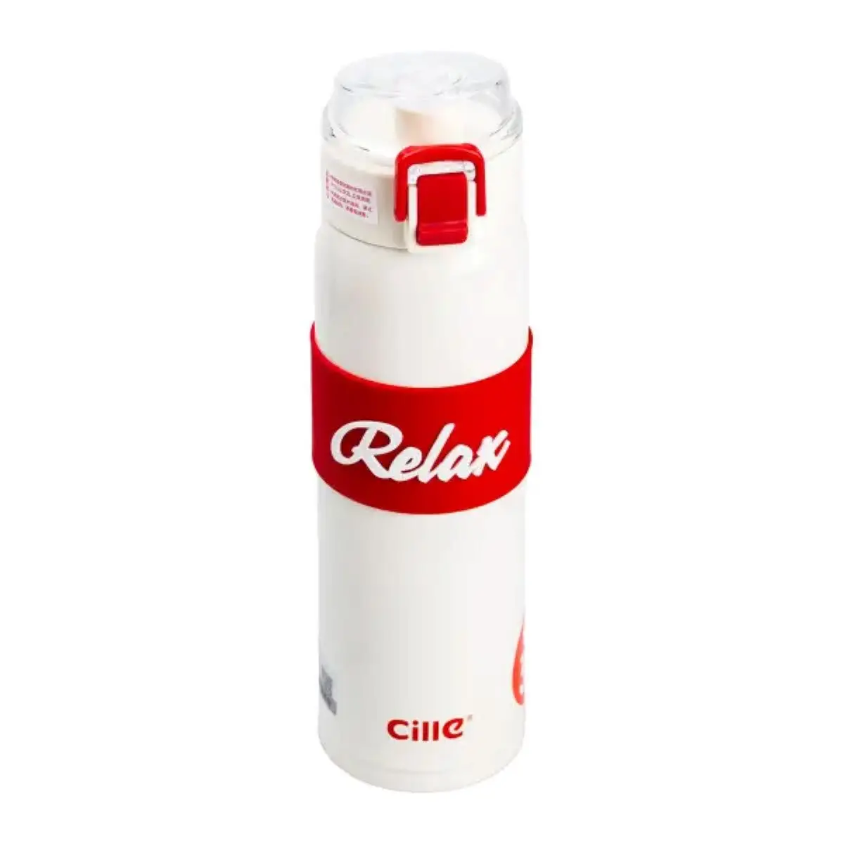 Термос Relax с поилкой с металлической колбой 520 мл Белый HP17304W (8-6-4808160)