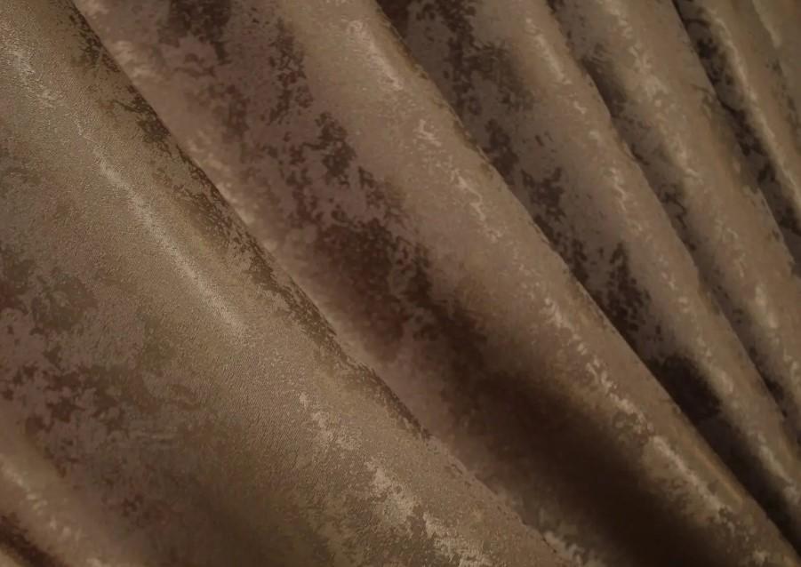 Штори жакард 1,5х2,7 м 2 шт. Коричневий/Світло-сірий (009дк) - фото 7 Штори жакард 1,5х2,7 м 2 шт. Коричневий/Світло-сірий (009дк) - фото 7