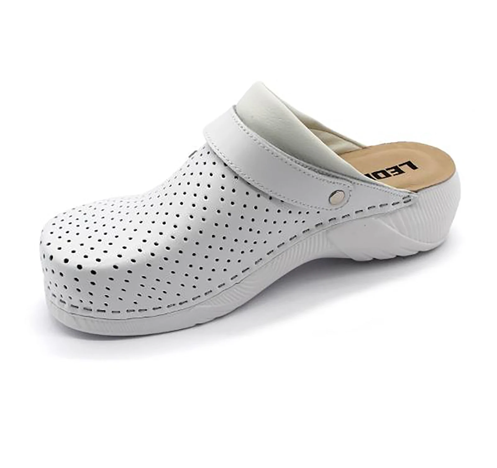 Женские сабо Leon 3300 р. 41 Белый