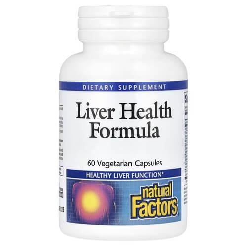 Поддержка печени и желчного Natural Factors Liver Health Formula 60 Capsules (NFS-03546)