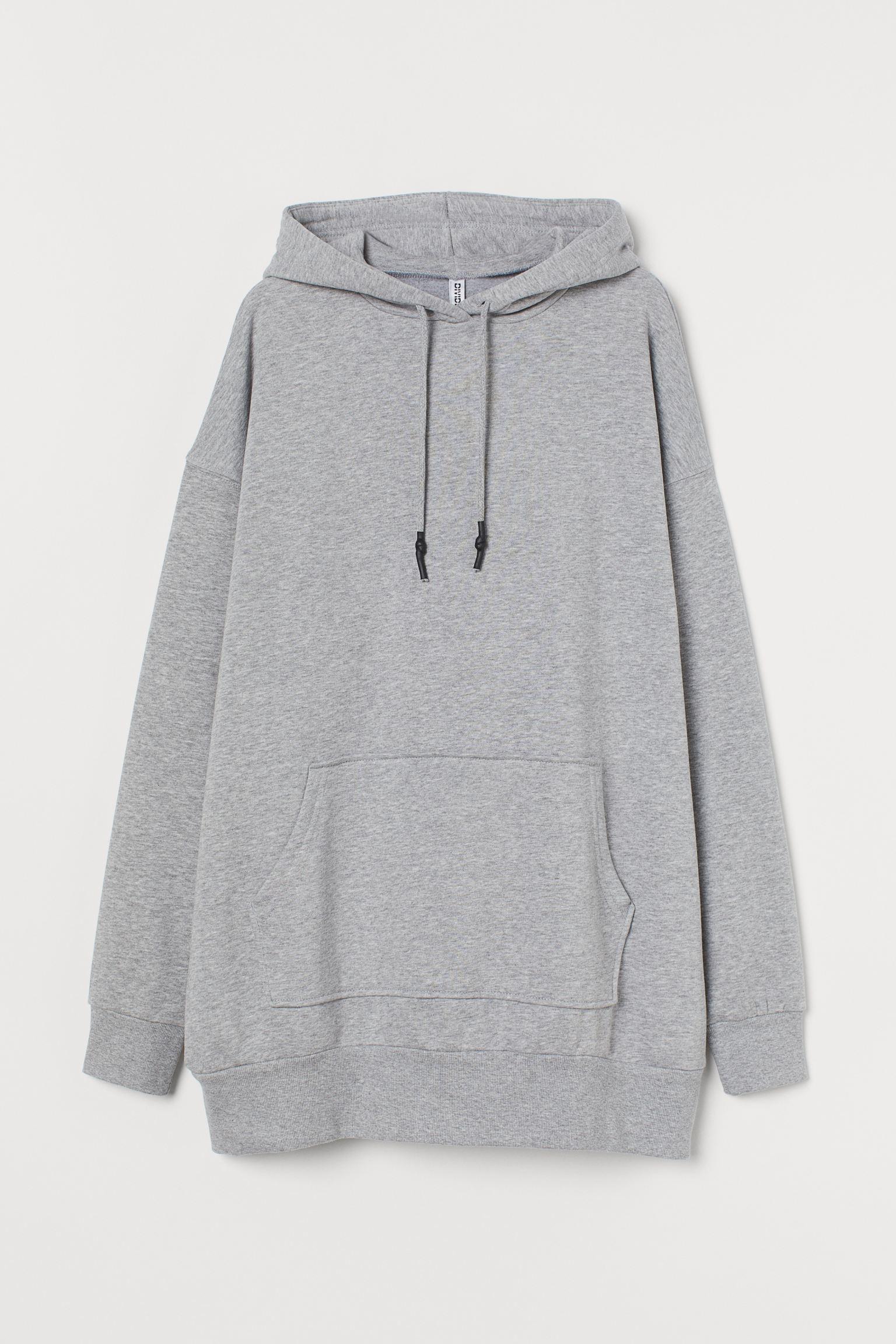 Худи H&M XXS Светло-серый (25069178552)