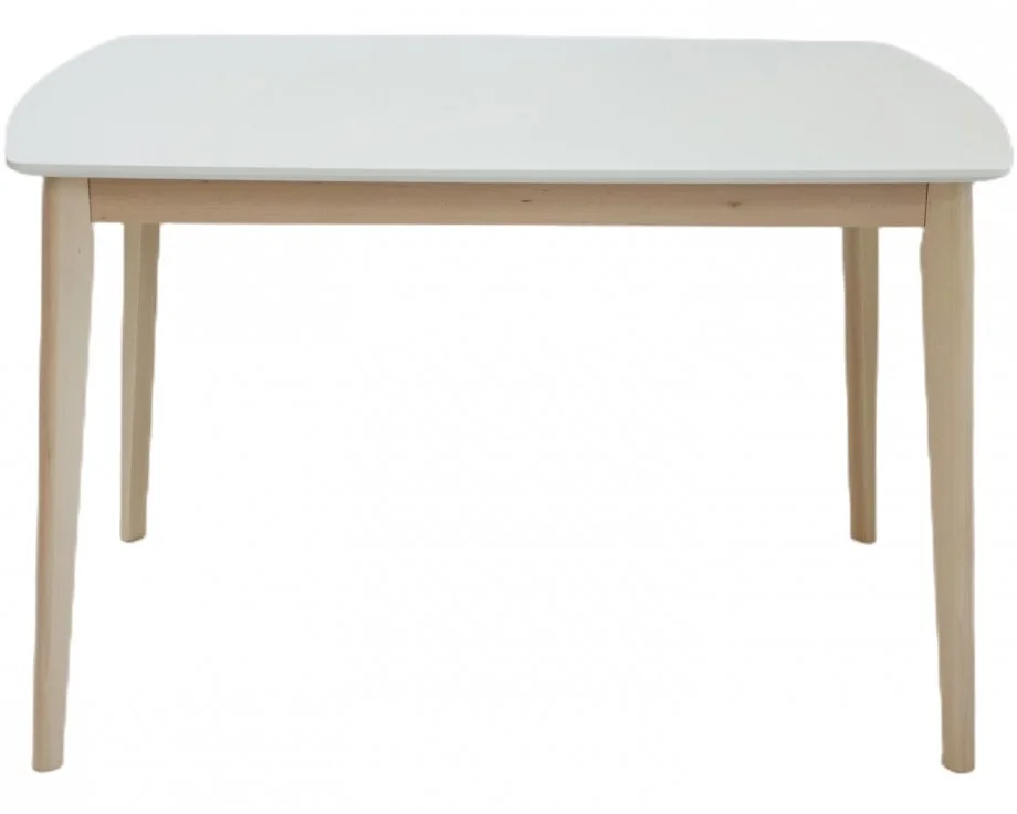 Стол обеденный Intarsio Exen 120х80 см Кремовый