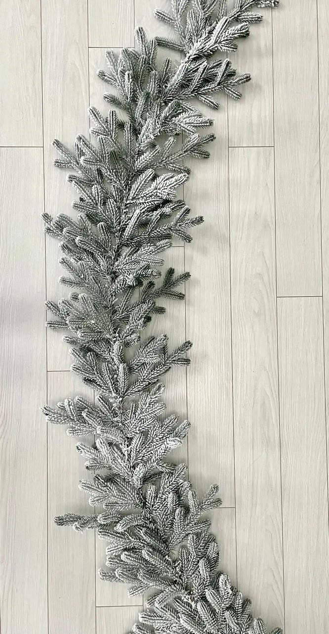 Гирлянда новогодняя литая HVOYA Traditional Заснеженная 2 м (2153/200/GS)