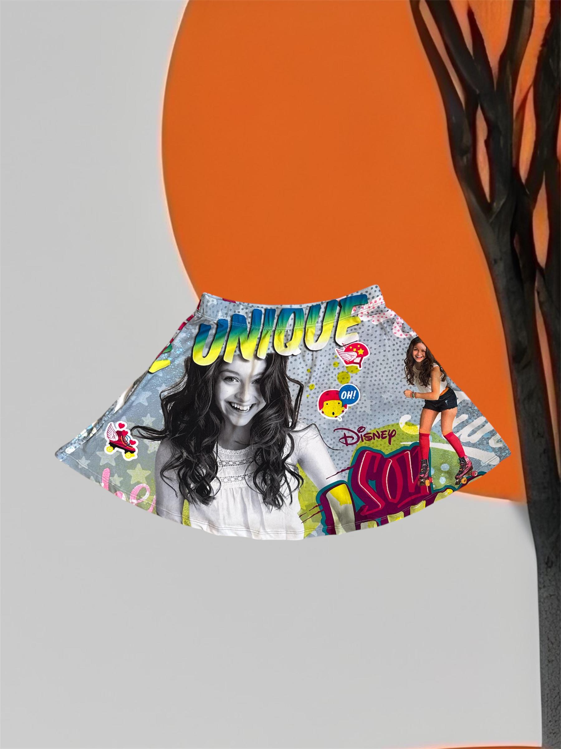 Юбка Disney 8 лет 122-128 см Серый (001300304-1) Юбка Disney 8 лет 122-128 см Серый (001300304-1)