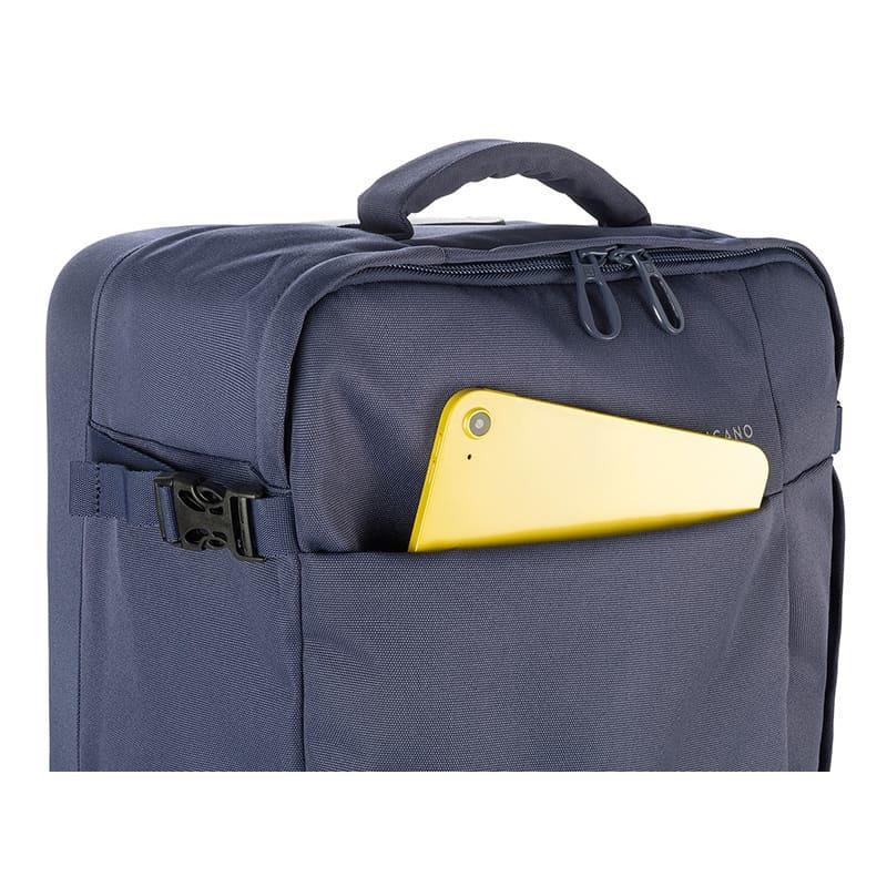 Дорожная сумка на колесах Tucano Tugo M Trolley 45 л Синий (BTRTUG-M-B) - фото 9 Дорожная сумка на колесах Tucano Tugo M Trolley 45 л Синий (BTRTUG-M-B) - фото 9